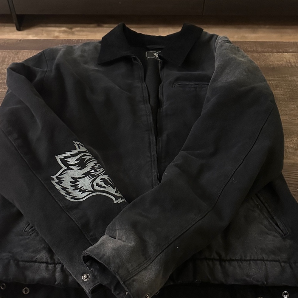 Darc Sport Black Wolf Men's Bomber Jacket